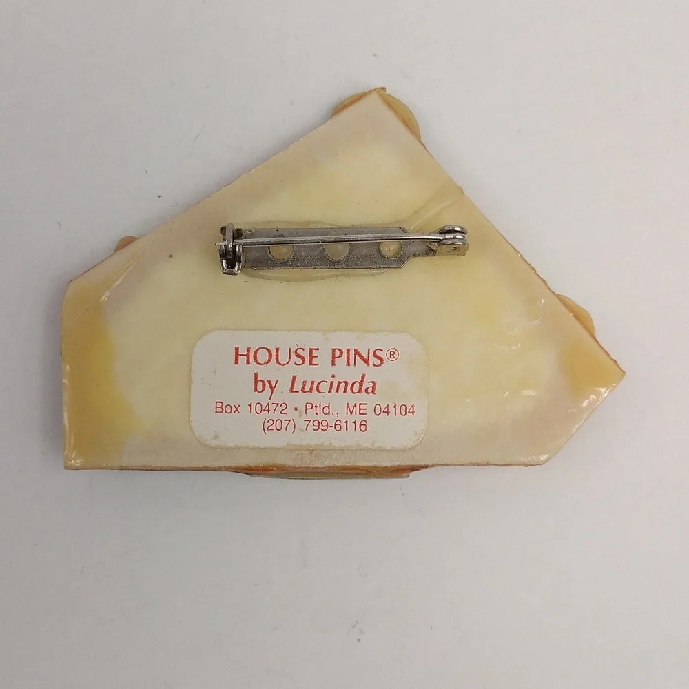 House Pins By Lucinda Vintage House Brooch Pin